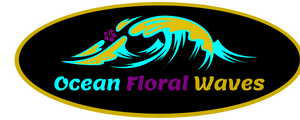 Ocean Floral Waves