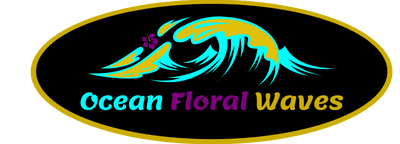 Ocean Floral Waves